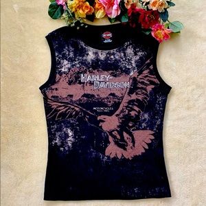 🤗 Harley Davidson top.